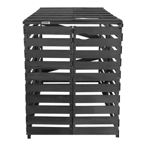 1x Containerombouw | Kliko ombouw | Containerberging | Grijs, Tuin en Terras, Bergingen en Tuinkasten, Nieuw, Hout, Containerberging