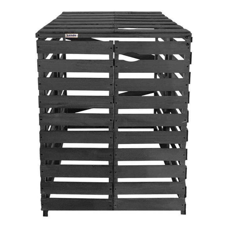 1x Containerombouw | Kliko ombouw | Containerberging | Grijs, Tuin en Terras, Bergingen en Tuinkasten, Nieuw, Hout, Containerberging