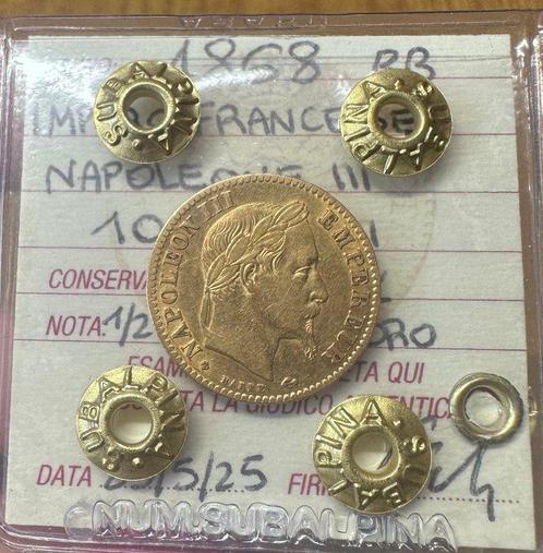 Frankrijk. Napoléon III. 10 Francs 1868-BB, Strasbourg, Postzegels en Munten, Munten | Europa | Euromunten