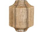 Mica Decorations Liliano Lantaarn - H51 x Ø40 cm - Jute -, Huis en Inrichting, Woonaccessoires | Kandelaars en Kaarsen, Verzenden