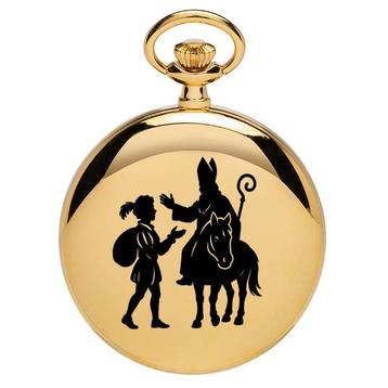 Zakhorloge Sint&Piet goudkleurig PRESALE — Ja beschikbaar voor biedingen
