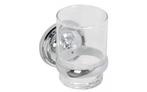 Plieger - Plieger Charleston Bekerhouder met glas chroom, Huis en Inrichting, Badkamer | Badtextiel en Accessoires, Ophalen of Verzenden