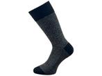 Lamswollen sokken - Gemêleerd Zwart/Grijs, Nieuw, Verzenden
