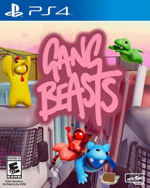 Gang Beasts-Amerikaans (PlayStation 4) NIEUW, Spelcomputers en Games, Games | Sony PlayStation 4, Zo goed als nieuw, Ophalen of Verzenden