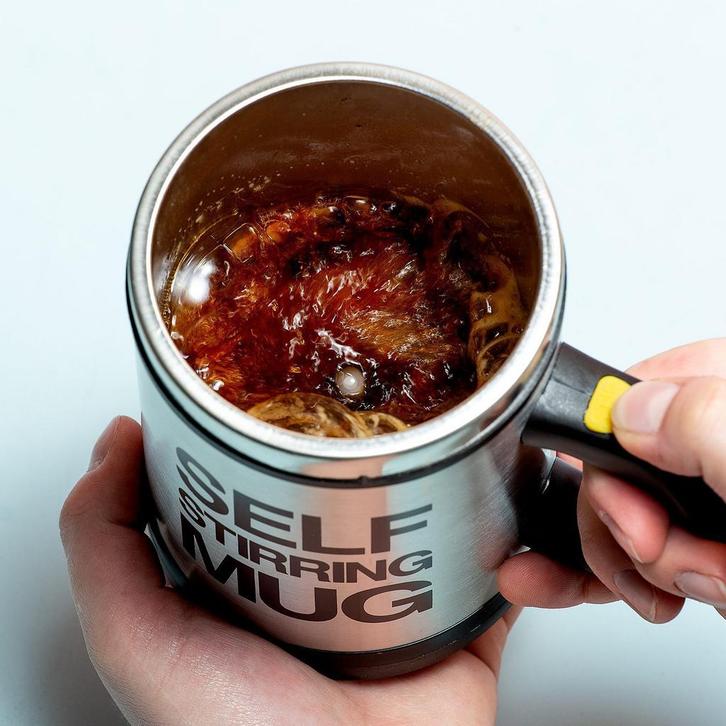 Zelfroerende Lazy Man Mok, Huis en Inrichting, Keuken | Servies, Verzenden