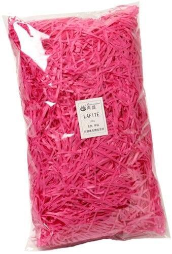 Paasgras Vuller Papierstroken Roze 50 gram, Hobby en Vrije tijd, Knutselen, Nieuw, Ophalen of Verzenden