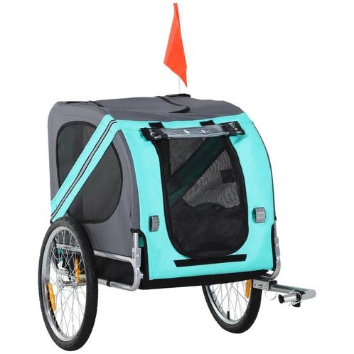 TRUUSK Dierenaanhanger Hondenaanhanger Fietskar Opvouwbare R, Dieren en Toebehoren, Honden-accessoires, Nieuw, Verzenden