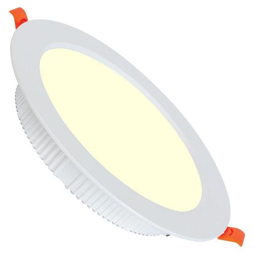 LED Downlight - Inbouw Rond 12W - 3000K, Huis en Inrichting, Lampen | Spots, Plafondspot of Wandspot, Nieuw, Led, Metaal of Aluminium
