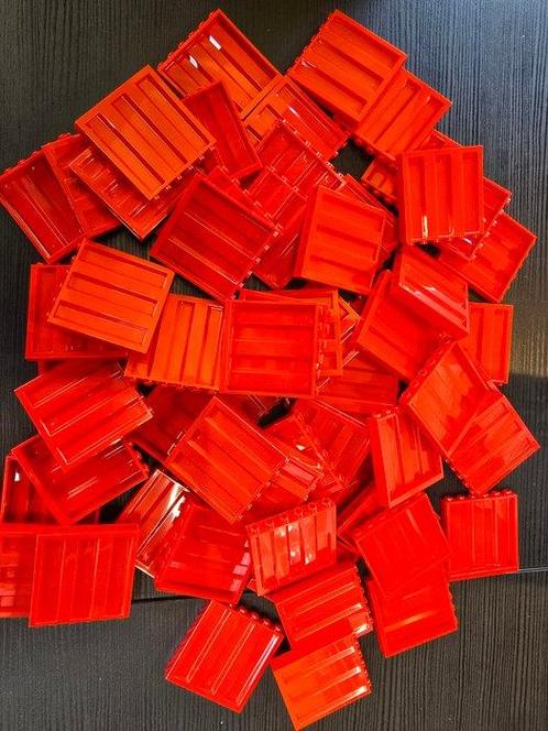 Lego Onderdelen - Nieuwe container panelen rood 60stk, Kinderen en Baby's, Speelgoed | Duplo en Lego