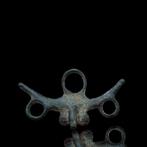 Oud-Romeins Brons Phallus amulet (Zonder Minimumprijs), Antiek en Kunst