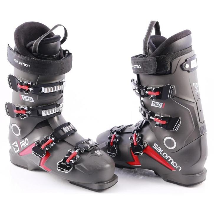 40,5 41 skischoenen SALOMON S/PRO R100 2022, oversized pivot, Sport en Fitness, Skiën en Langlaufen, Skiën, Schoenen, Gebruikt