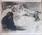 Käthe Kollwitz (1867-1945) - Arbeitslosigkeit, Antiek en Kunst