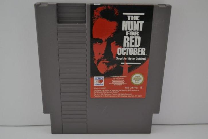 Hunt for Red October (NES FRG), Spelcomputers en Games, Games | Nintendo NES, Zo goed als nieuw, Verzenden
