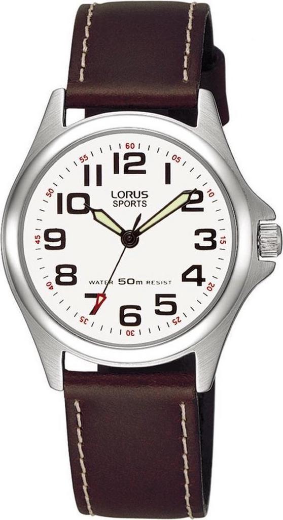 Lorus RRS51LX9 horloge dames - bruin - edelstaal, Sieraden, Tassen en Uiterlijk, Horloges | Dames, Verzenden