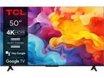 TCL P61B - Ultra HD TV - 4K HDR Dolby Audio - Zwart, Verzenden, Zo goed als nieuw