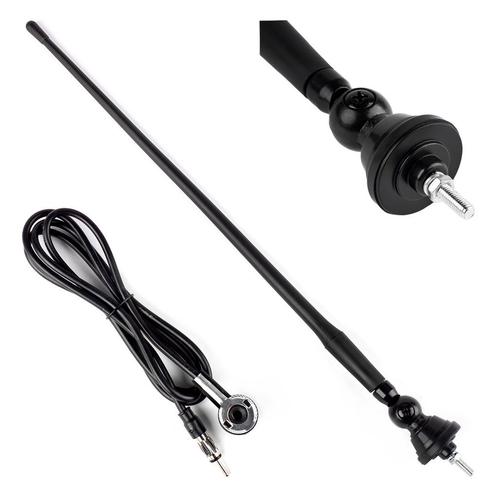 Universele antenne met voet - Auto antenne - 34cm - 5mm..., Auto diversen, Autoradio's, Nieuw, Verzenden