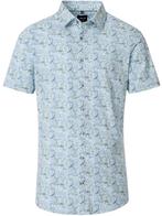 Venti Overhemd Korte Mouw Button Down Boord Met Print Body, Verzenden, Nieuw, Groen