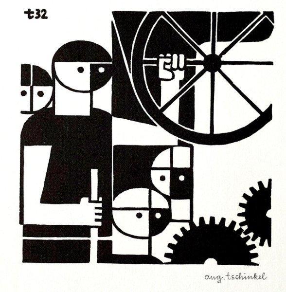 Augustin Tschinkel (1905-1983) - Personnage, Antiek en Kunst, Antiek | Overige Antiek