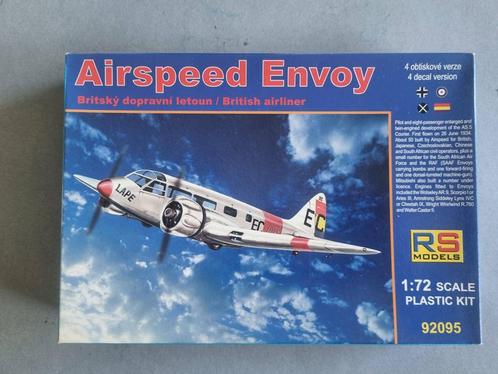 RS Models 92095 Airspeed Envoy 1:72, Hobby en Vrije tijd, Modelbouw | Vliegtuigen en Helikopters, Verzenden