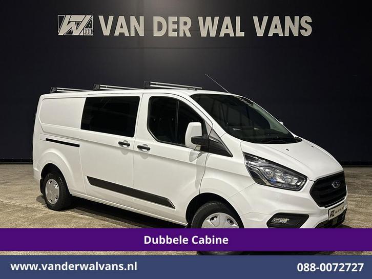 Ford Transit Custom | 2.0 TDCI 170pk L2H1 Dubbele Cabine, Auto's, Bestelauto's, Dealer onderhouden, Te koop, Handgeschakeld, Diesel