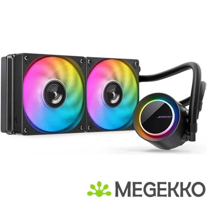Jonsbo TG-240 Black, Computers en Software, Computerkoelers, Nieuw, Verzenden
