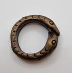Indochinese bergstammen Brons Harmony - Dubbel Slang Ring -