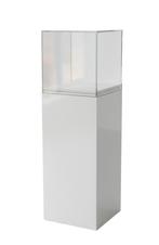 Vitrinekastje met legvak boven en deurvak onder C-PKL-006, Nieuw in verpakking