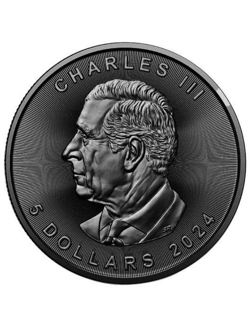 Canada. 5 Dollars 2024 Night Rider , 1 Oz (.999), Postzegels en Munten, Munten | Europa | Niet-Euromunten