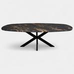 Belvedere kwartsiet eettafel Deens ovaal 90x220 nu €1699, Huis en Inrichting, Tafels | Eettafels, 100 tot 150 cm, Verzenden, Vijf personen of meer