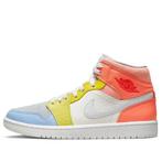 Air Jordan 1 Mid To My First Coach (W) - 36 T/M 40, Nieuw, Nike, Wit, Sneakers of Gympen