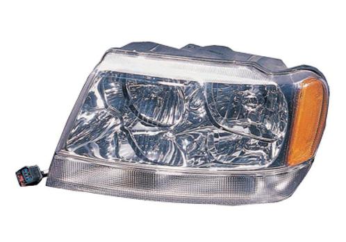 KOPLAMP VOOR JEEP GRAND CHEROKEE 1999-2004 00K68086529AA, Auto-onderdelen, Verlichting, Nieuw, Ophalen of Verzenden