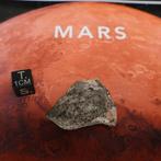 Mars meteoriet, NWA 13257 SHERGOTTITE Eindsnede met
