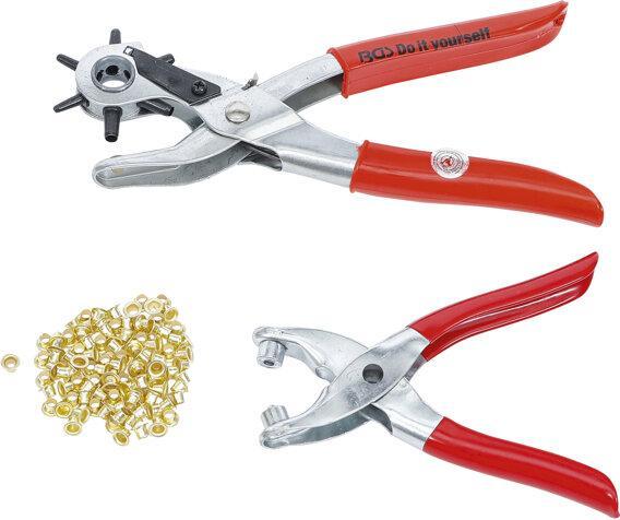 Bgs Technic Revolver-gattang en oogtangset 102-dlg, Auto diversen, Autogereedschap, Verzenden