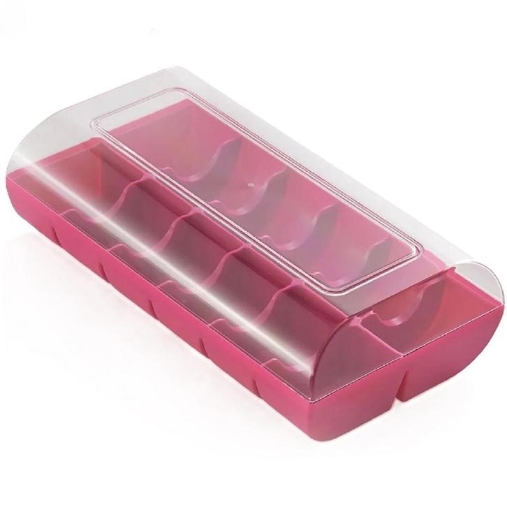 Silikomart Doosje voor 12 Macarons Fuchsia, Hobby en Vrije tijd, Taarten en Cupcakes maken, Nieuw, Verzenden
