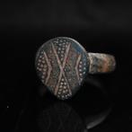 Middeleeuwen, kruisvaardersperiode Brons Ring (Zonder, Sieraden, Tassen en Uiterlijk