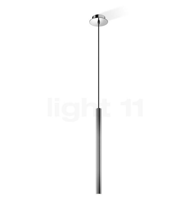 Decor Walther Pipe Hanglamp LED, chroom (Hanglampen), Huis en Inrichting, Lampen | Hanglampen, Nieuw, Verzenden