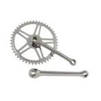 Crankset staal 46T (VOOR SPIE), Fietsen en Brommers, Fietsonderdelen, Verzenden, Nieuw, Vinty
