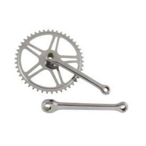 Crankset staal 46T (VOOR SPIE), Fietsen en Brommers, Fietsonderdelen, Nieuw, Verzenden