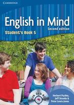 English in Mind Level 5 Students Book with DVD 9780521184564, Zo goed als nieuw