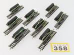 Minitrix N - 4969 - Modeltreinsporen (8) - 8x ontkoppelrails, Nieuw