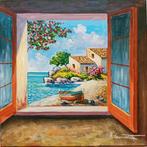 Antonino Cammarata (1962) - Finestra sul mare (Sicilia), Antiek en Kunst