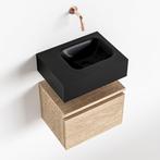 MONDIAZ ANDOR 40cm toiletmeubel washed oak. LEX 40cm, Ophalen of Verzenden, Nieuw, Bad