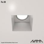 FOS08 Trimless Verdiepte Inbouwspot Vierkant - Gips - GU1..., Ophalen of Verzenden, Nieuw