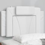 vidaXL Hoofdbordkussen 80 cm kunstleer wit, Huis en Inrichting, Verzenden, Nieuw, Wit, Overige materialen