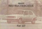 1978 Fiat 127 Instructieboekje Nederlands, Auto diversen, Handleidingen en Instructieboekjes, Verzenden