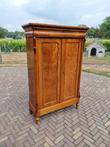 Prachtige Biedermeier Mahonie Meiden Kast