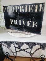 Verbodsbord, Propriete Privée, Emaille Bord, 1950 -