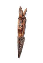 Phurba kunstvol figuraal uitgehouwen Aardgodin Sjamaan 23 cm