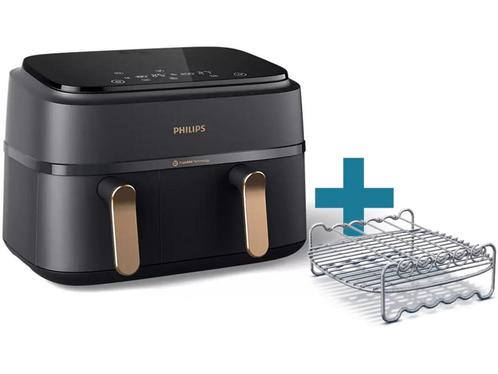 Philips NA352/04 Airfryer met twee manden uit de 3000-serie, Huis en Inrichting, Woonaccessoires | Overige, Zo goed als nieuw