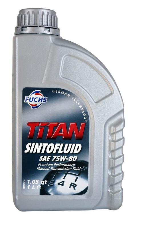 Fuchs Titan Sintofluid 75W/80 | 1 Liter, Auto diversen, Onderhoudsmiddelen, Ophalen of Verzenden